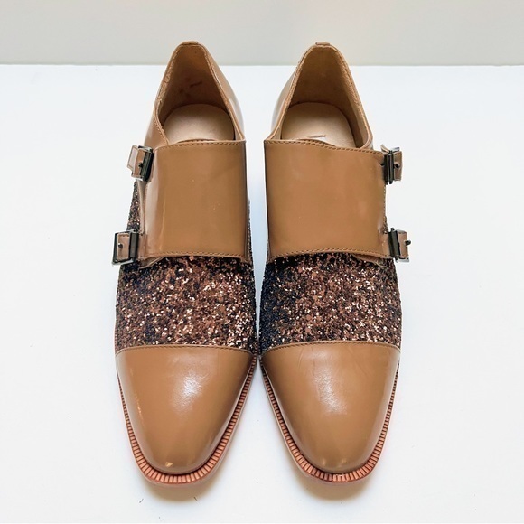 Anthropologie Shoes - 💋Anthropologie Vanessa Tao glittery shoes. Size 39 or size 8